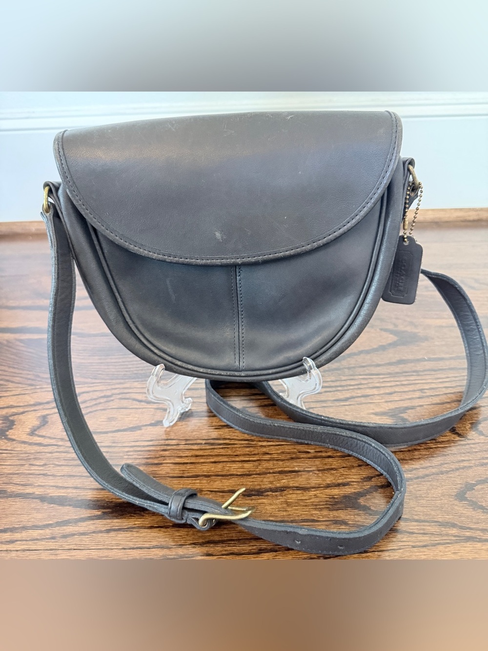 Vintage Coach 4100 Paris Bag - Black